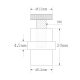 Showcase Shelf Supports Single