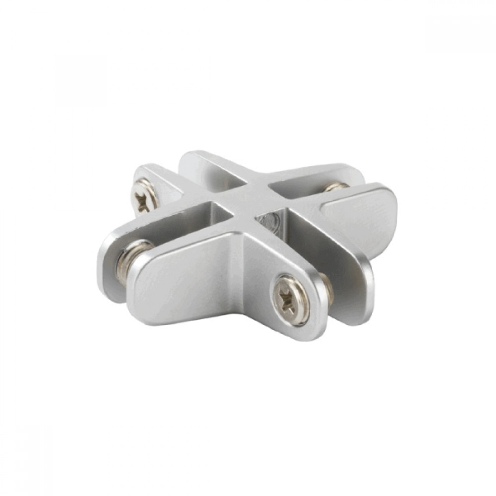 4 Way Assembly Bracket - Matt Chrome