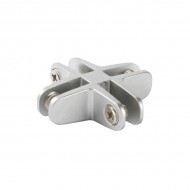 4 Way Assembly Bracket - Matt Chrome