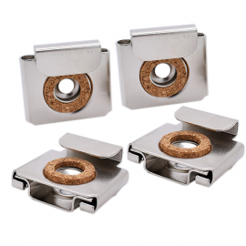 Spring Loaded Mirror Clips Metal