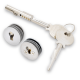 Sliding Door Lock Chrome