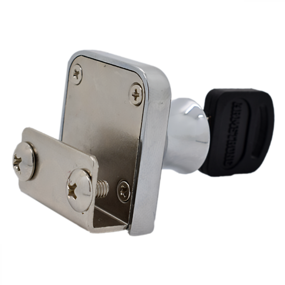Non Drill Single Swing Lock Chrome