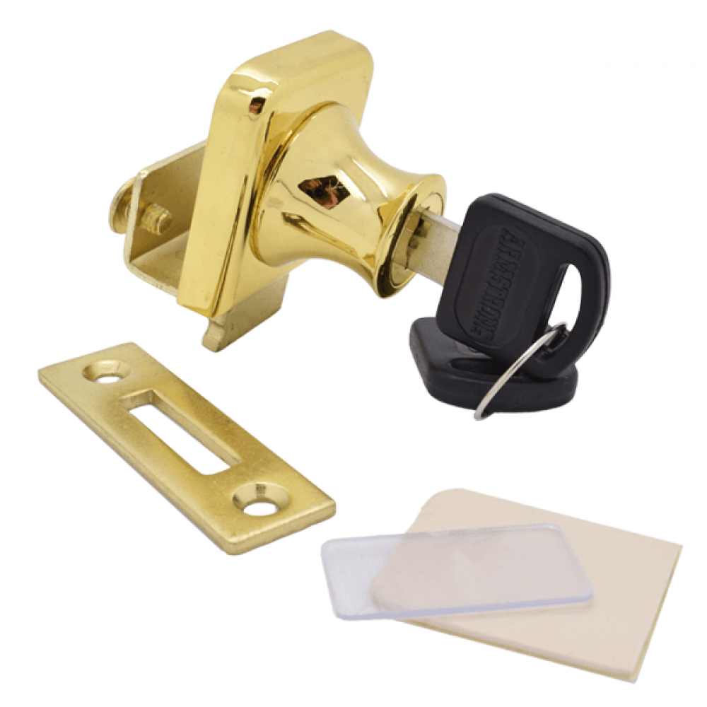 Non Drill Single Swing Lock Gold