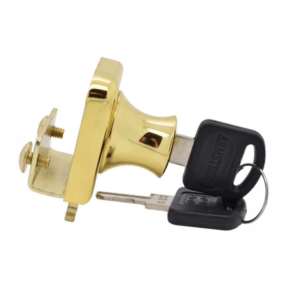 Non Drill Single Swing Lock Gold