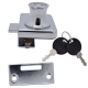 Non Drill Double Swing Lock Chrome