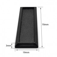 Stick on Finger Pulls Black