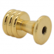 Gold Glass Door Knob