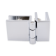 Non Drill Hinge - Glass To Glass - 90 Deg - 5-8mm