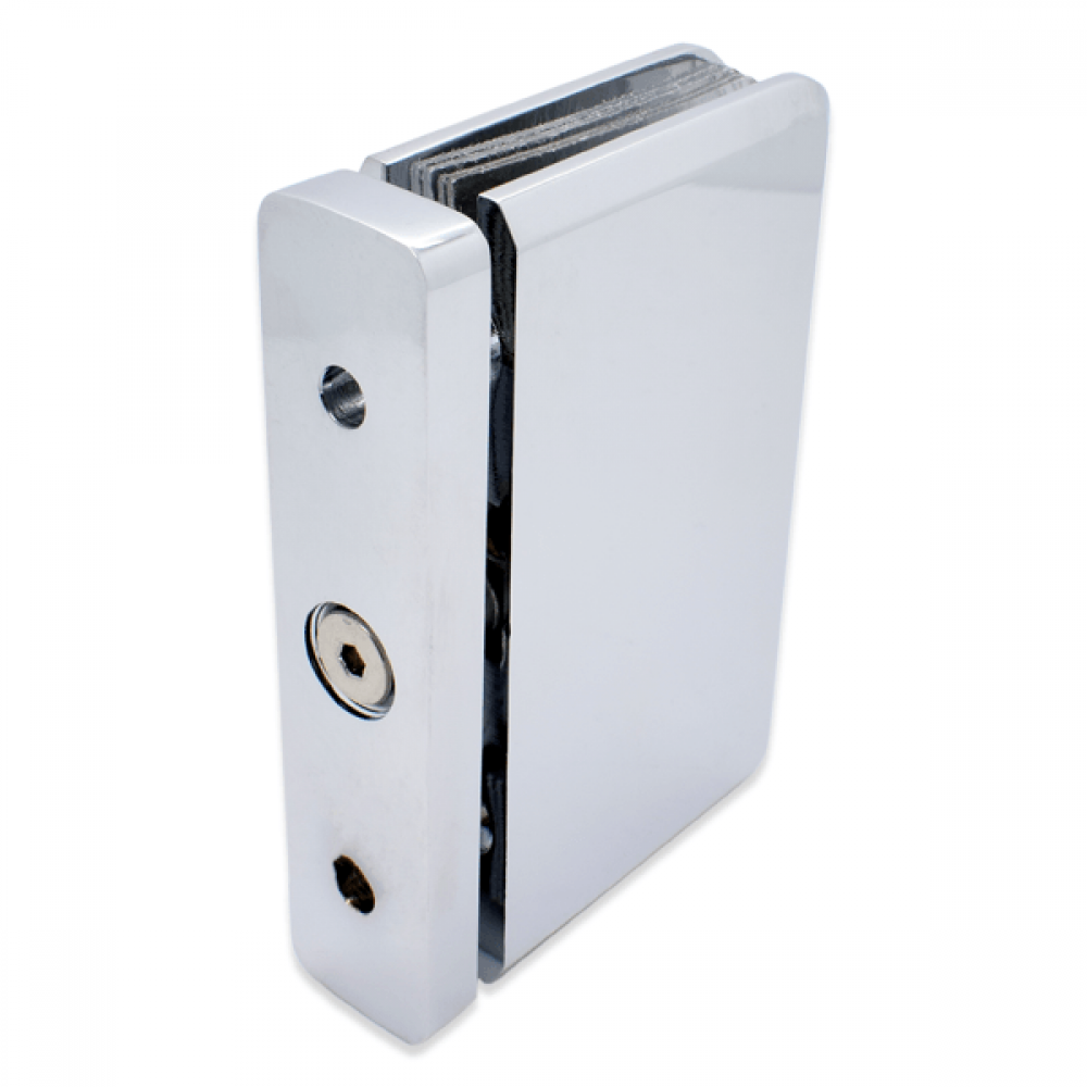 Shower Pivot Hinge - 8mm to 10mm Glass - Polished Chrome