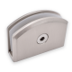 Wall To Glass Pod Fixing Satin Chrome