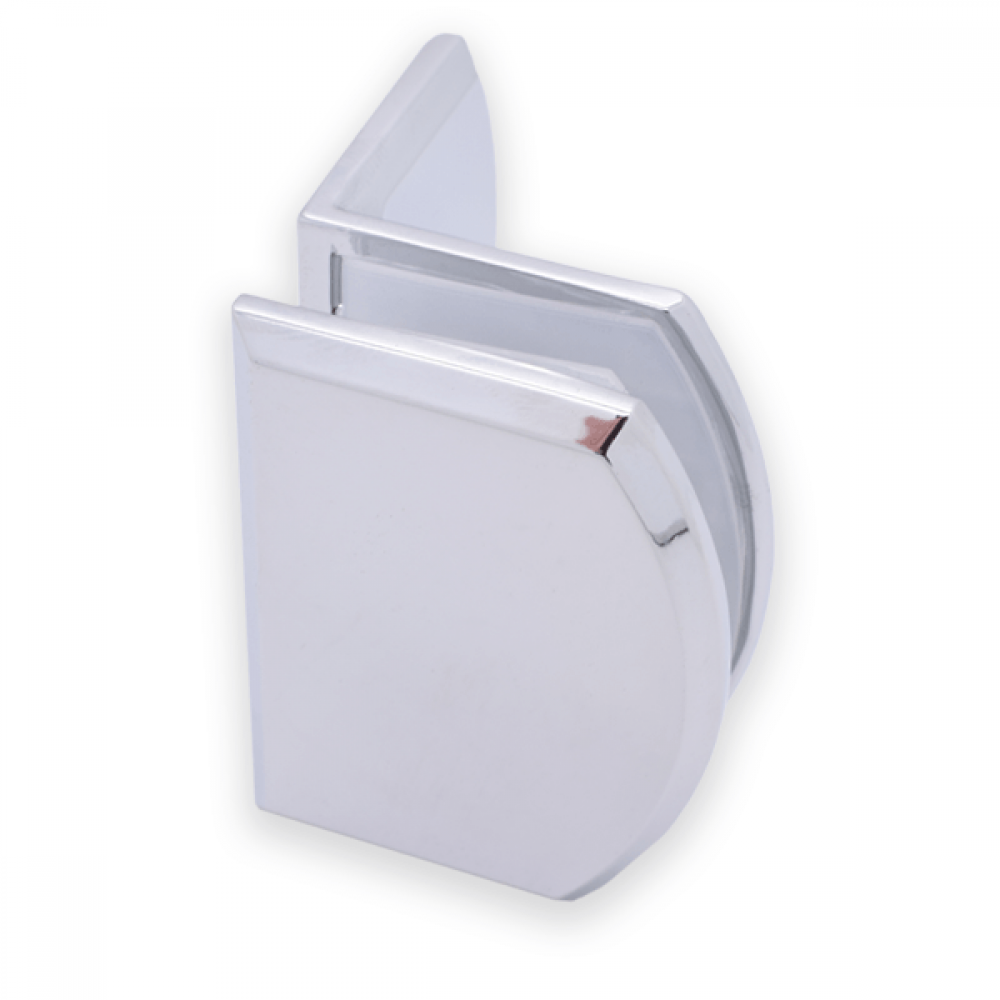Wall To Glass Pod Fixing Polished Chrome