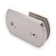 Glass To Panel 180  Degree Pod Fixing Satin Chrome