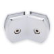 Glass To Glass 135 Degree Pod Fixing Polished Chrome