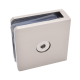 Wall To Glass Fixing - Satin Chrome