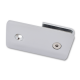 Wall To Glass Fixing - Polished Chrome