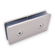 Glass To Glass Fixing - Satin Chrome