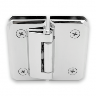 Bi-Folding 180 Degree - Outward Glass To Glass Hinge - PC