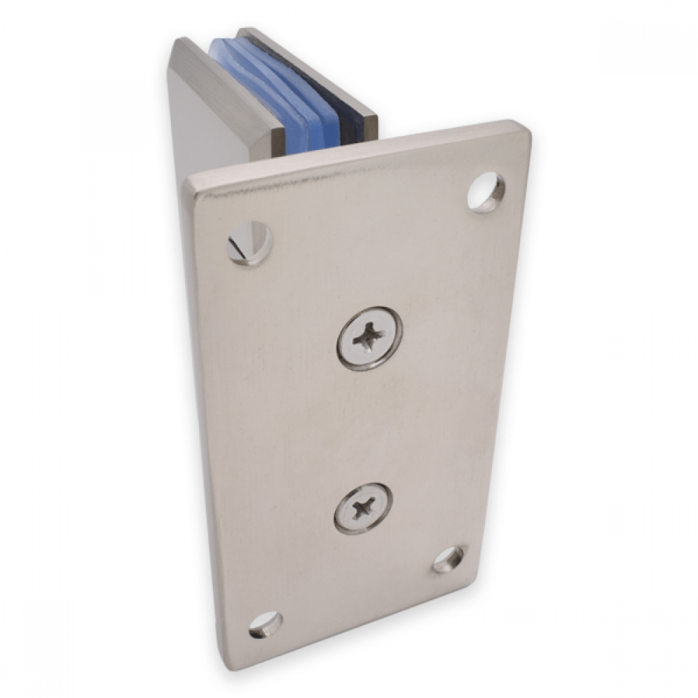 Adjustable Wall To Glass Shower Hinge - Satin Chrome