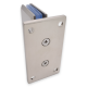 Adjustable Wall To Glass Shower Hinge - Satin Chrome