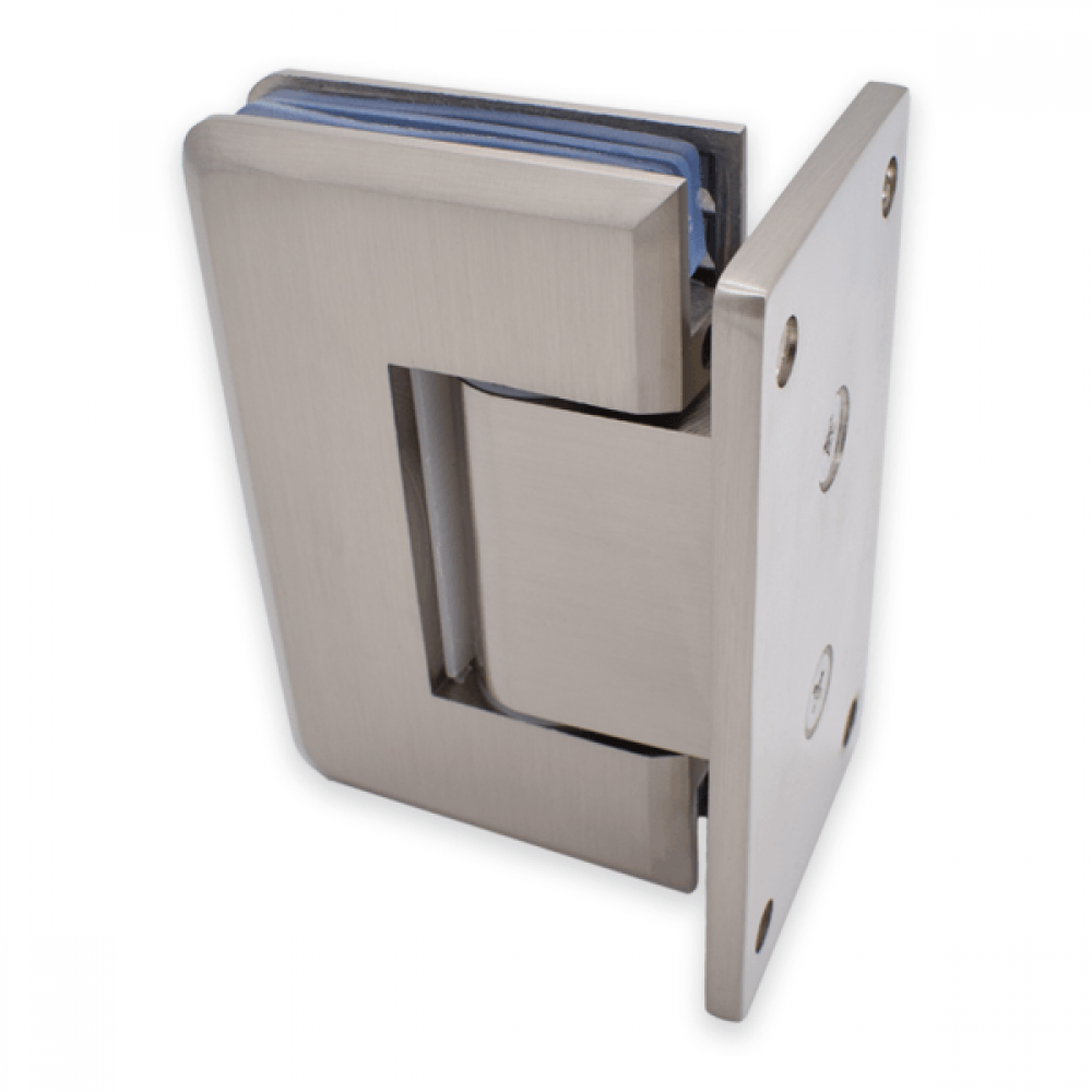 Adjustable Wall To Glass Shower Hinge - Satin Chrome
