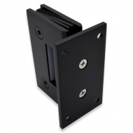 Shannon SQ Range - Wall To Glass Shower Hinge - Black