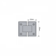 Shannon Range - 135 Degree Glass To Glass Shower Hinge - PC