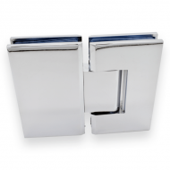 Shannon SQ Range - 180 Degree Glass To Glass Hinge - PC