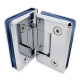 Shannon Range - 90 Degree Glass To Glass Shower Hinge - PC