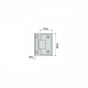 Shannon SQ Range - 90 Degree Glass To Glass Hinge - SC