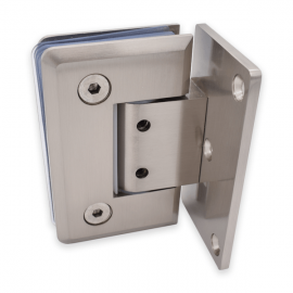 Adjustable Single Wing Wall  To Glass Shower Hinge - SC