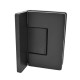 Amazon Range Offset Wall To Glass Shower Hinge - Matte Black