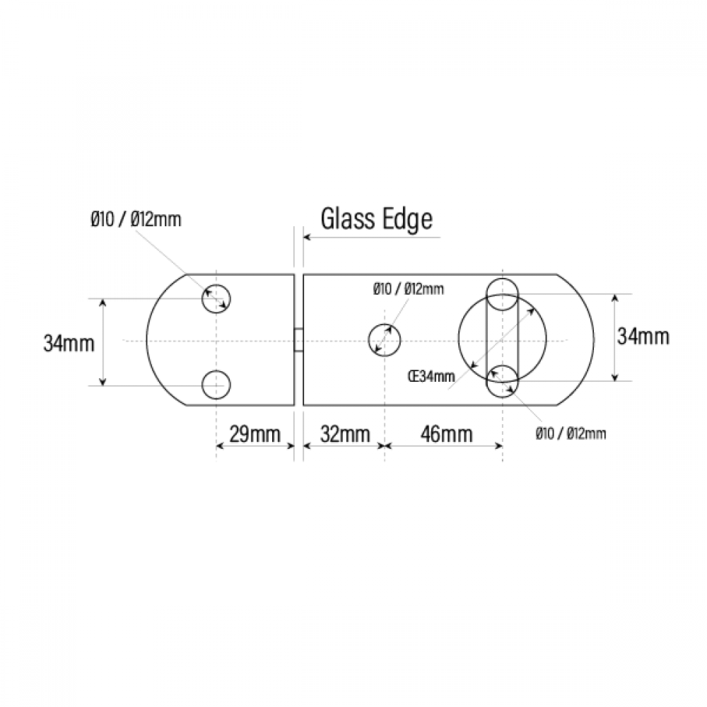 Indicator Lock - Single Action - Polished Stainless