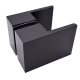 Back to Back Paddle Style Knob Matte Black