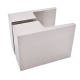 Back to Back Paddle Style Knob Satin Chrome
