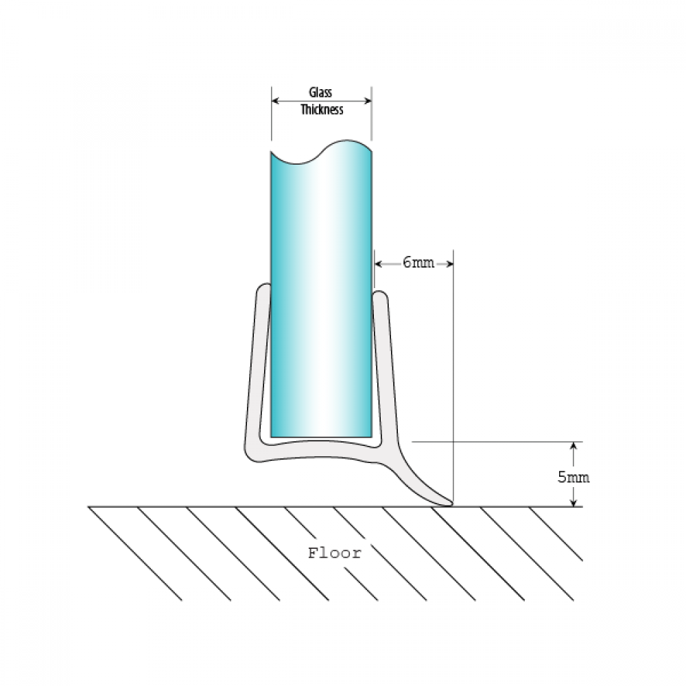 Seal & Wipe - 8mm Glass