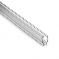 Bottom Wipe With Drip Rail - 8mm Glass