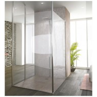 90 Degree Panel Floor To Ceiling Post 8mm Glass - PA