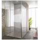 90 Degree Panel Floor To Ceiling Post 8mm Glass - PA