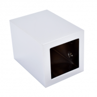 Square Wall To Reinforcing Bar Mount - Polished Chrome