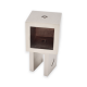 Square Support Bar To Glass Clamp - Pivot - BN