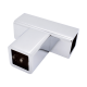T Junction For Square Reinforcing Bar - Polished Chrome