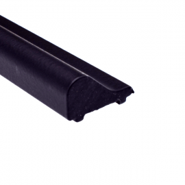 Shower Door Threshold - Matt Black
