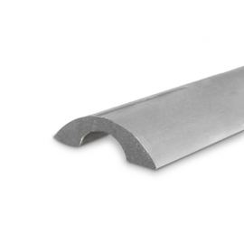 Shower Door Threshold - Polished Aluminium
