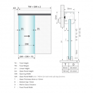 Brisa 160 Sliding Track Side Holders