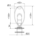 Arcade Canopy System Bottom Wall Bracket - 316 SS