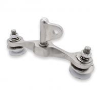 Arcade Canopy System Double Front Bracket - 316 SS