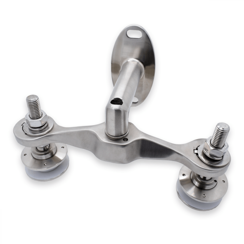 Arcade Canopy System Double Wall Bracket - 316 SS
