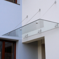 Arcade Canopy System 1000mm Rod - 316 SS