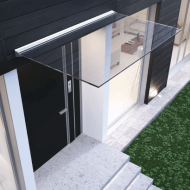 Pensilina Canopy System 1000mm SS Effect For 17.52mm Glass
