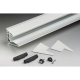 Pensilina Canopy System 2000mm SS Effect For 17.52mm Glass